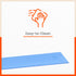 Moksh Premium Yoga Mat | Ink Blue & Sky Blue (Size: 24” x 72” Thickness: 8mm)